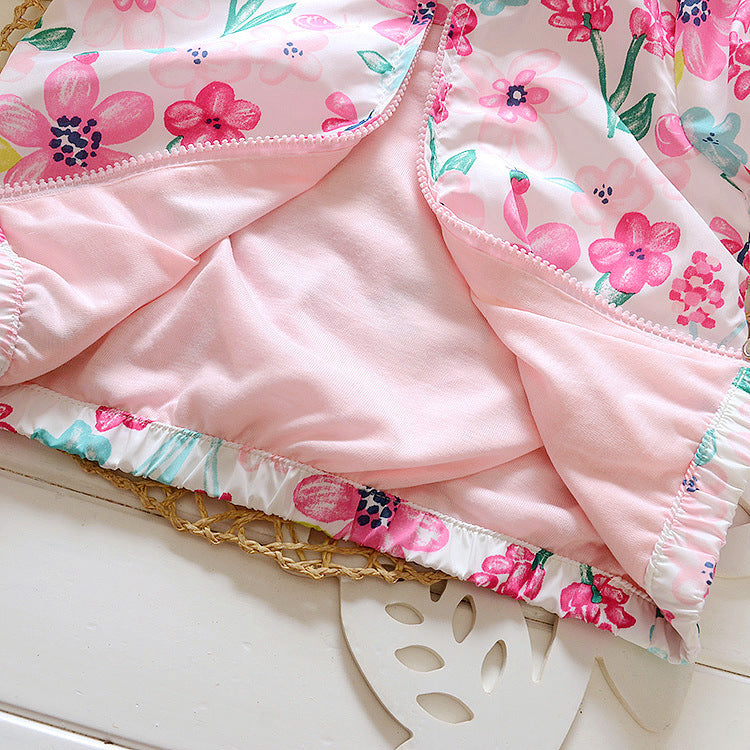 Children'S Jacket Girls Long-Sleeved Jacket Korean Children'S Hooded Windbreaker