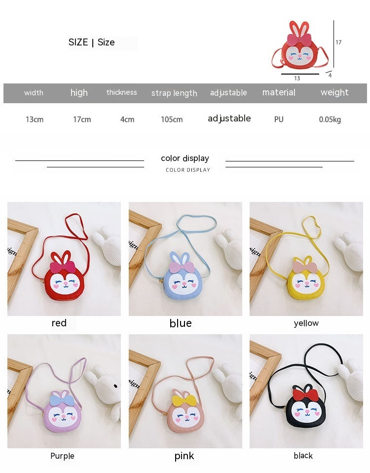 PU Children's Pocket Money Women's Fashion Crossbody Bag