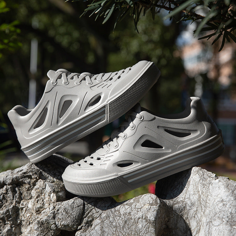 Men's Outer Wear Hollow Beach Shoes Breathable