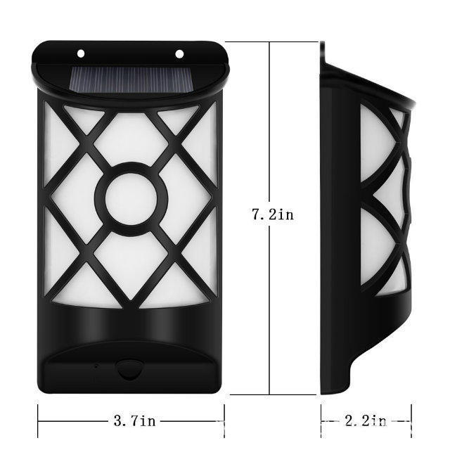 Outdoor Garden Landscape Light flame flare flame flicker 66LED garden lawn lamp