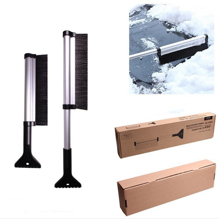 Vehicle-mounted Aluminum Alloy Telescopic Snow Brush And Ice Shovel