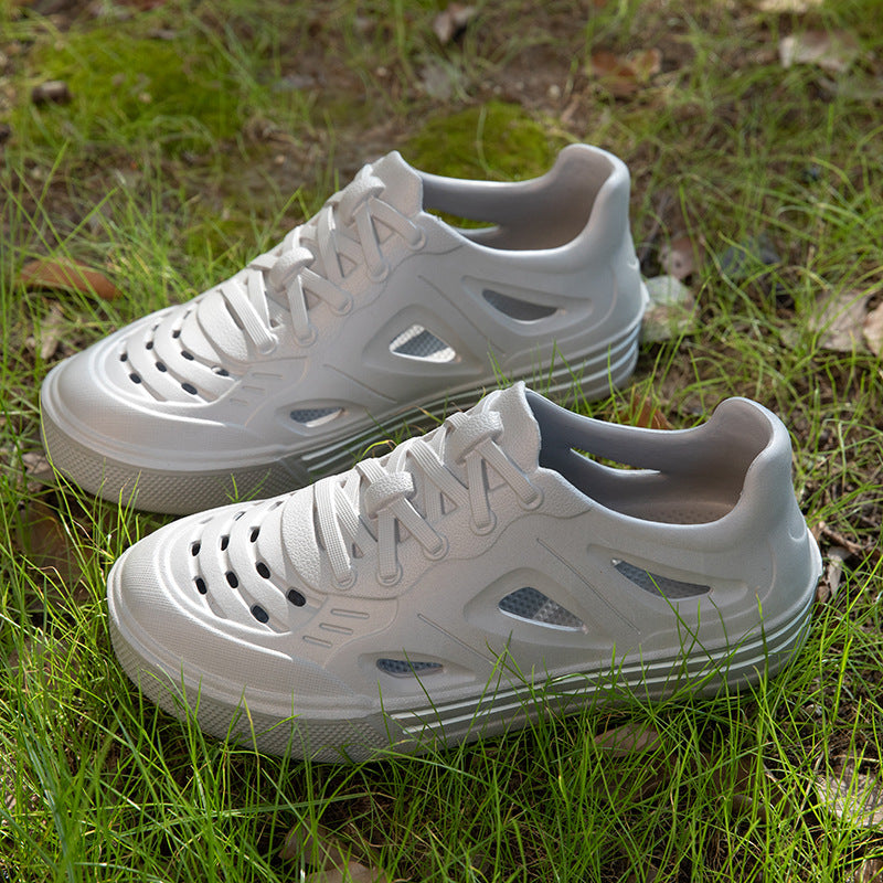 Men's Outer Wear Hollow Beach Shoes Breathable