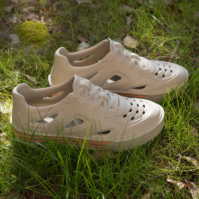 Men's Outer Wear Hollow Beach Shoes Breathable