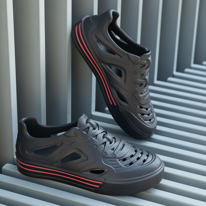 Men's Outer Wear Hollow Beach Shoes Breathable