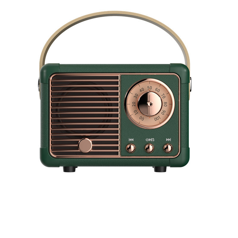 Retro Mini Portable Card Speaker
